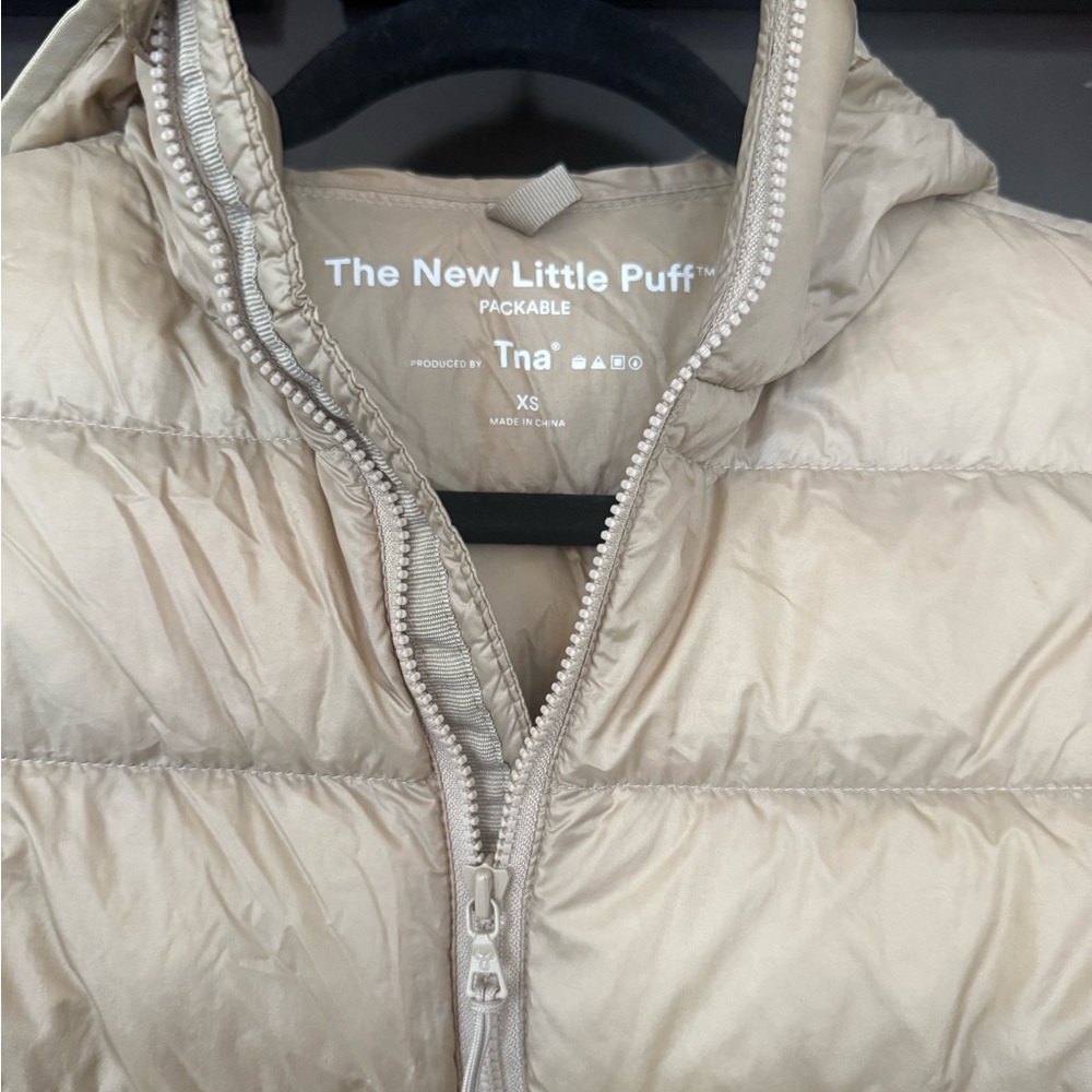 TNA Kids Puff Jacket - Tan